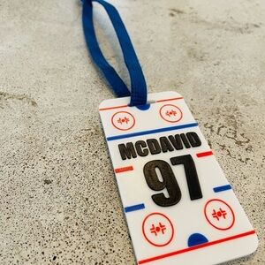 Hockey bag tag… customizable for any name any number! Even your’s!